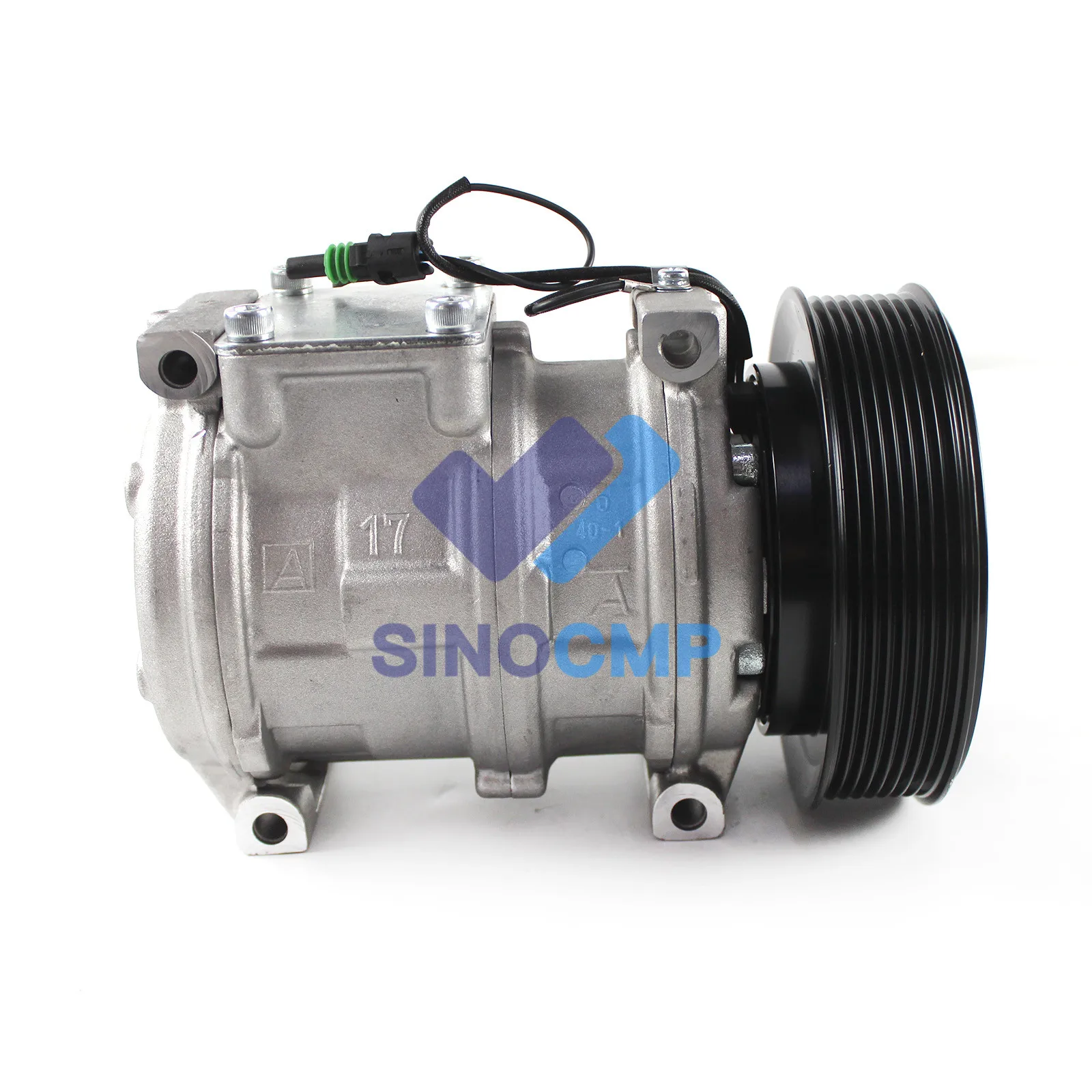 RE69716 Air Conditioning Compressor AC Compressor with Clutch Assy for John Deere Tractor 7600 7700 7800 7210 Denso 10PA17C