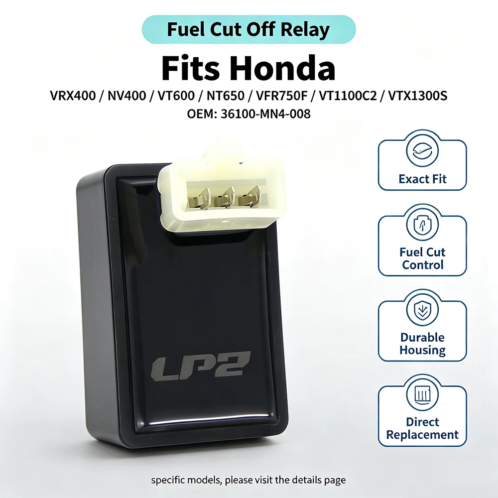 Motorcycle Fuel Cut Off Relay For Honda Shadow 400 NV600 VT600 VT 600 VRX400 T NV400 CJ CK CS CV Steed VLX Deluxe 36100-MN4-008