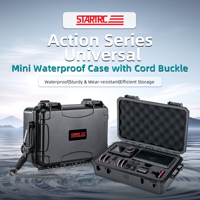 STARTRC Camera Mini Carrying Case for DJI Action 5 Pro/ 4/ 3 Accessories Storage Case Hard Waterproof Box Portable Travel Case
