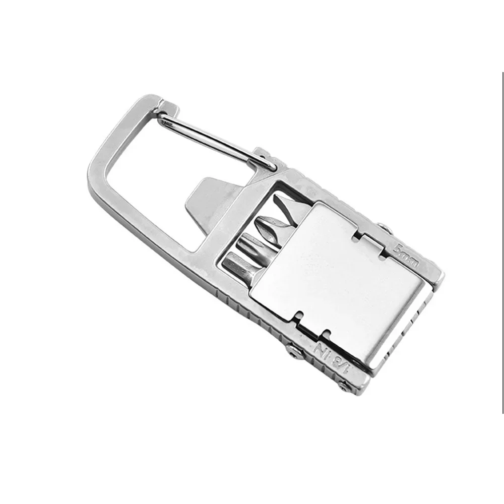 STONEGO 13 في 1 أداة صغيرة المفاتيح متعددة الوظائف مفك أداة مفتاح الربط فتاحة الزجاجات المحمولة لتقوم بها بنفسك السفر في الهواء الطلق أداة تخييم #5