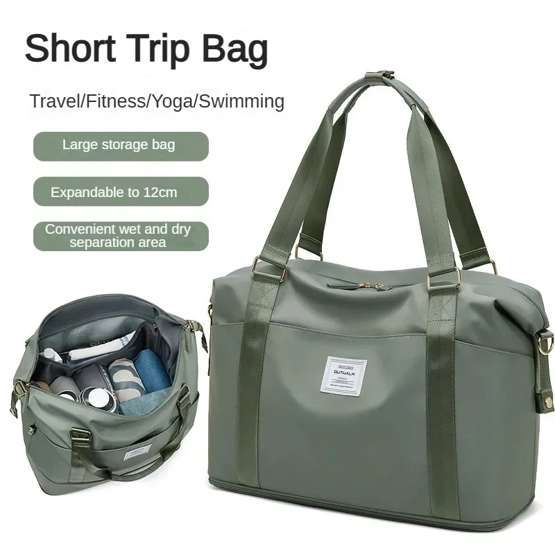 

Large-capacity expandable hand-held travel bag for women,waterproof luggage bag,business travel carry-on storage bag, bolso tote