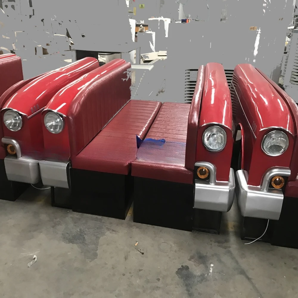 Punk-Stil Automöbel Ledersofa Bar Auto 4S Shop mit kreativen Möbel Autosofa