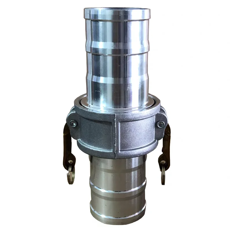 1Pcs 1 inci 2 inci DN25 DN50 BSPT Female Male Thread Aluminium Alloy Pipe Fitting Cam Lock Groove Quick Coupling Adapter Connector