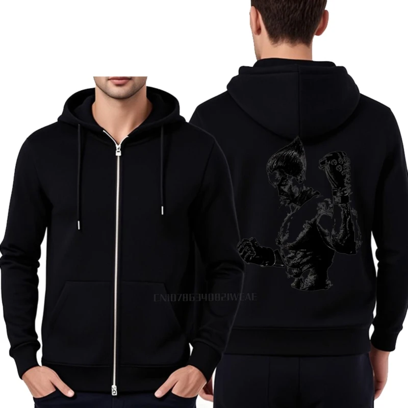 تيكين كازويا ميشيما مطبوعة للرجال ملابس يومية بقلنسوة ملابس قطنية رائعة للأولاد بلوفرات بلوفر #1