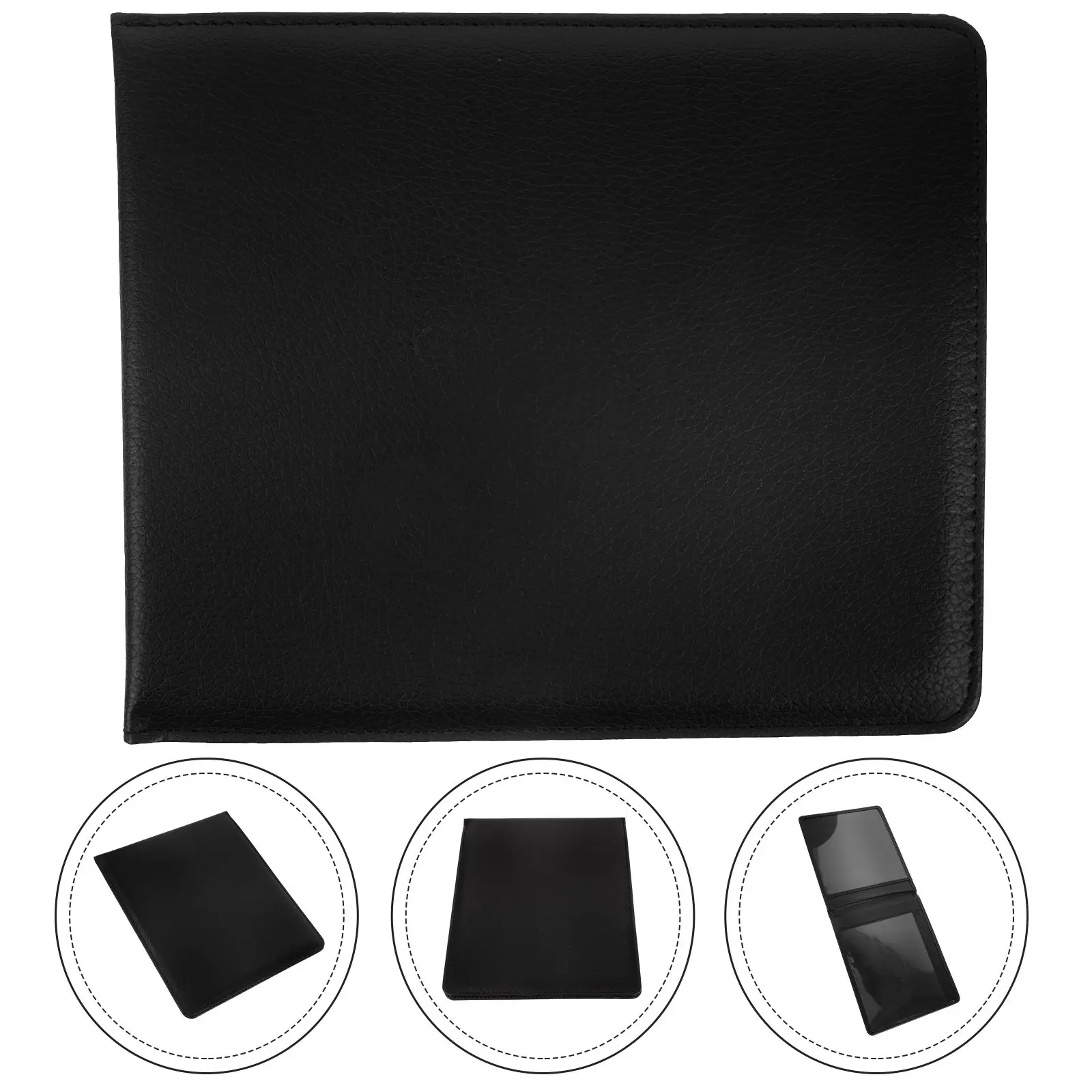 

Disabled Certificate Protective Cover Oil Proof Wear Resistant Card Holder Small Lightweight Multi Slot Badge Organizer Credit