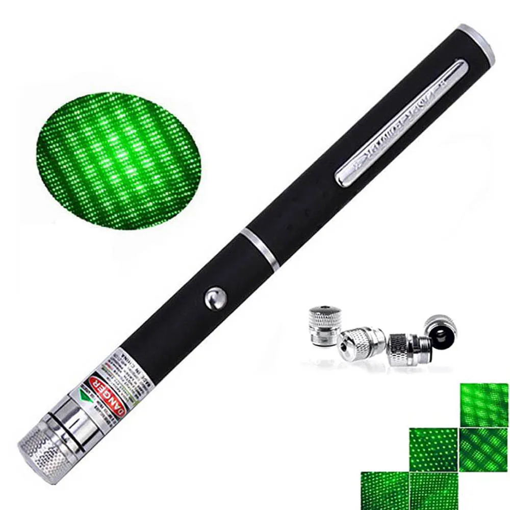(Geerijdbare batterijen niet meegeleverd) Groene Rode Laserpointer Onderwijshulpmiddel Automatisch Katten Speelgoed Laser Focus Laserpen Combinatie - afbeelding 1