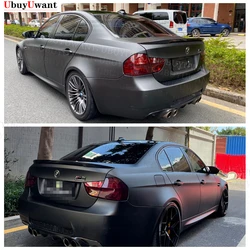 For BMW E90 P Rear Spoiler Carbon Fiber Add-on Type Trunk Wings Duck For 318i 320i 325i 330i 2005 2006 2007 2008-2011 E90 Sedan