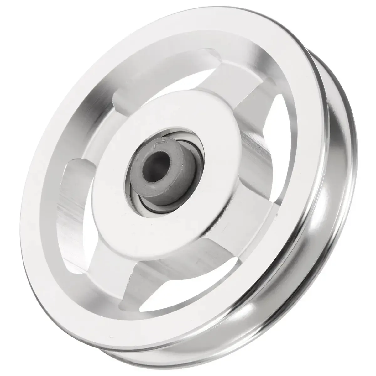 73/95/110/114mm Aluminum Alloy Bearing Pulley Wheels Gym Fitness Equipment Parts Accessories