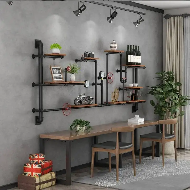 

Storage Salon Liquor Wine Cabinets Bar Living Room Buffet Wall Mounted Wine Rack Bottle Club Unique Wijn Kast Home Showcase