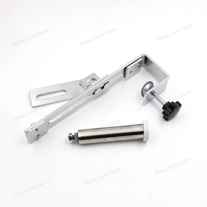 Computerized Sewing Auxiliary Elastic Holder, Waistband and Cuff Pulling Bracket for Trousers Processing