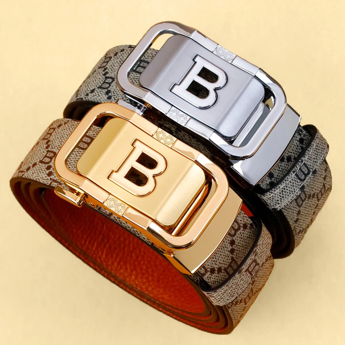 เข็มขัดหนังผู้ชายพร้อมหัวเข็มข - Leather Works Belt บทวิจารณ์และราคา