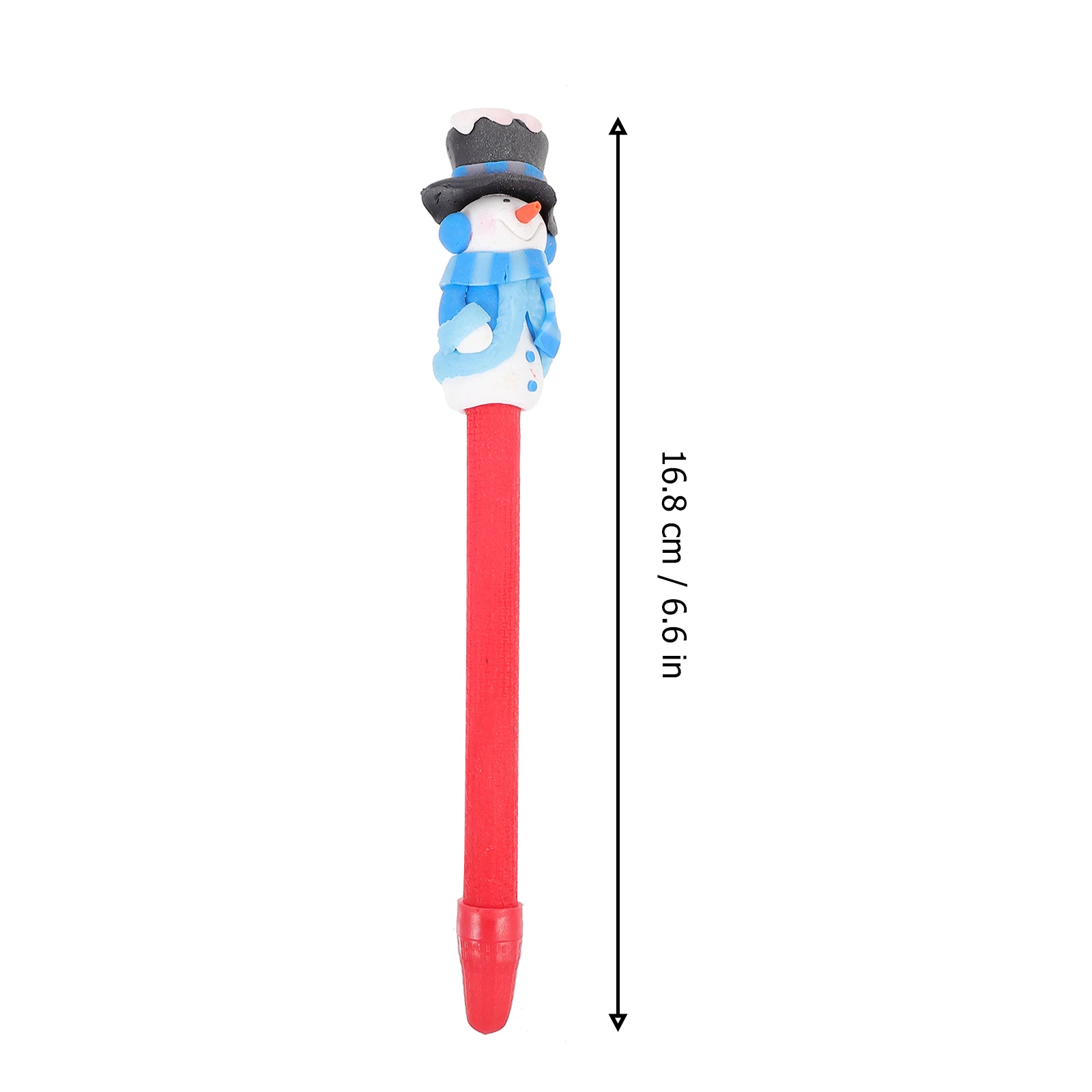 

10 Pcs Ballpoint Pen Stationery Student Kits Writing Polymer Clay Pens Holiday Supplies Cartoon Christmas