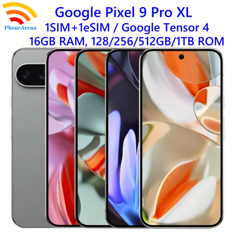 Google Pixel 9 Pro XL 5G 16GB RAM 128/256/512GB/1TB ROM 6.8