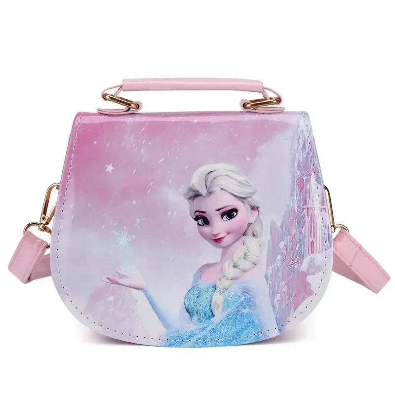 Disney-Bolso de hombro de Frozen 2 para niños, bolsa de hombro de princesa Elsa, Anna, Sofía, bolsa de compras de moda, regalo