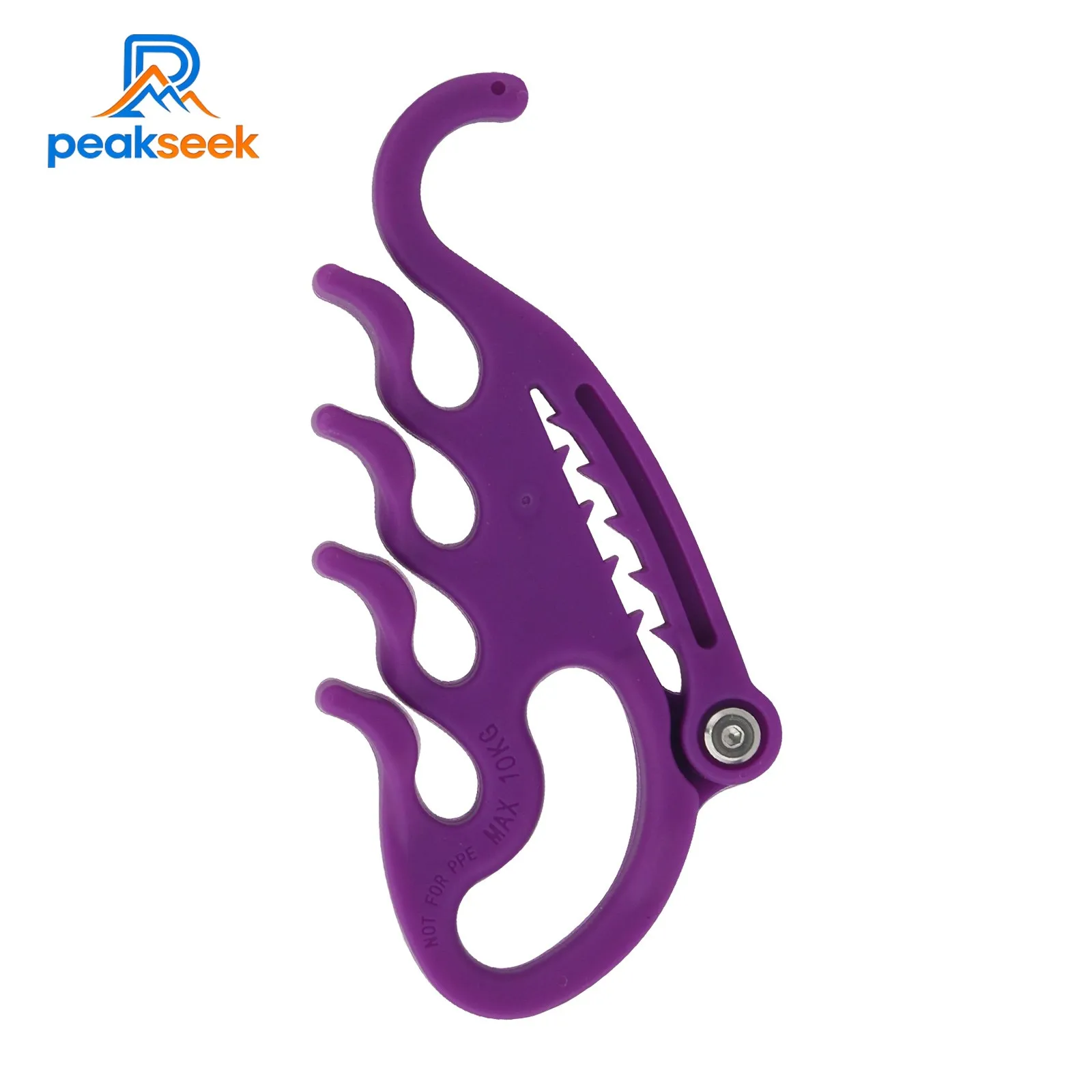 Peakseek KC 10-13MM Rope Management Clip High-altitude Operation Climbing Ropes Storage Tool