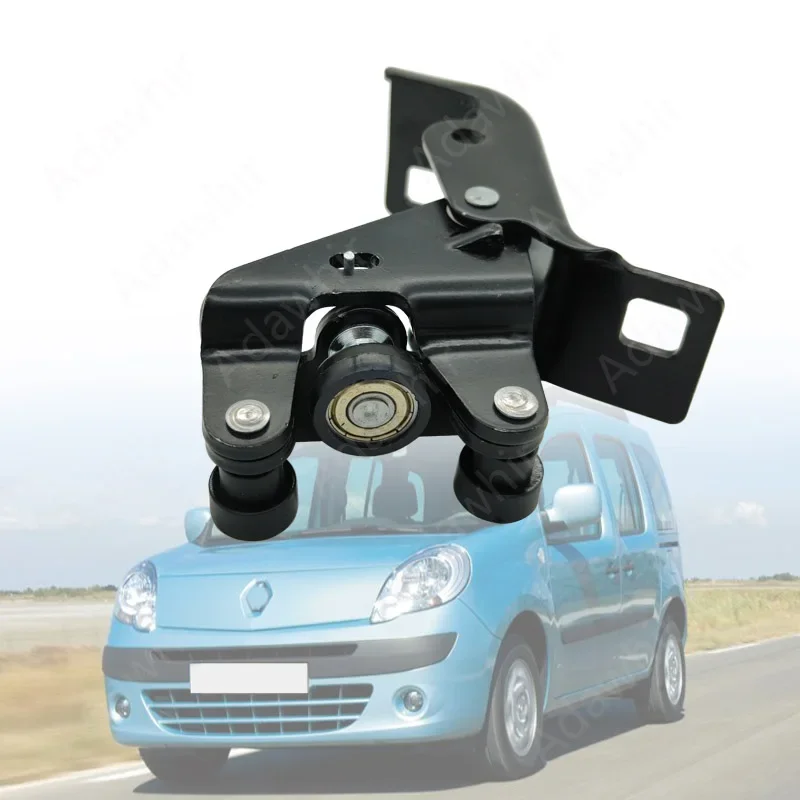 Hinged Roller Guide in The Center of The Right Sliding Door for The Renault Kangoo 1998-2011 7700308222