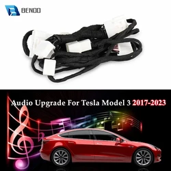 Dla Tesla Model 3 2017-2023 Standard Range Plus SR+ Inactive Speaker Activation Wire Harness Audio Upgrade Kit dla Model 3