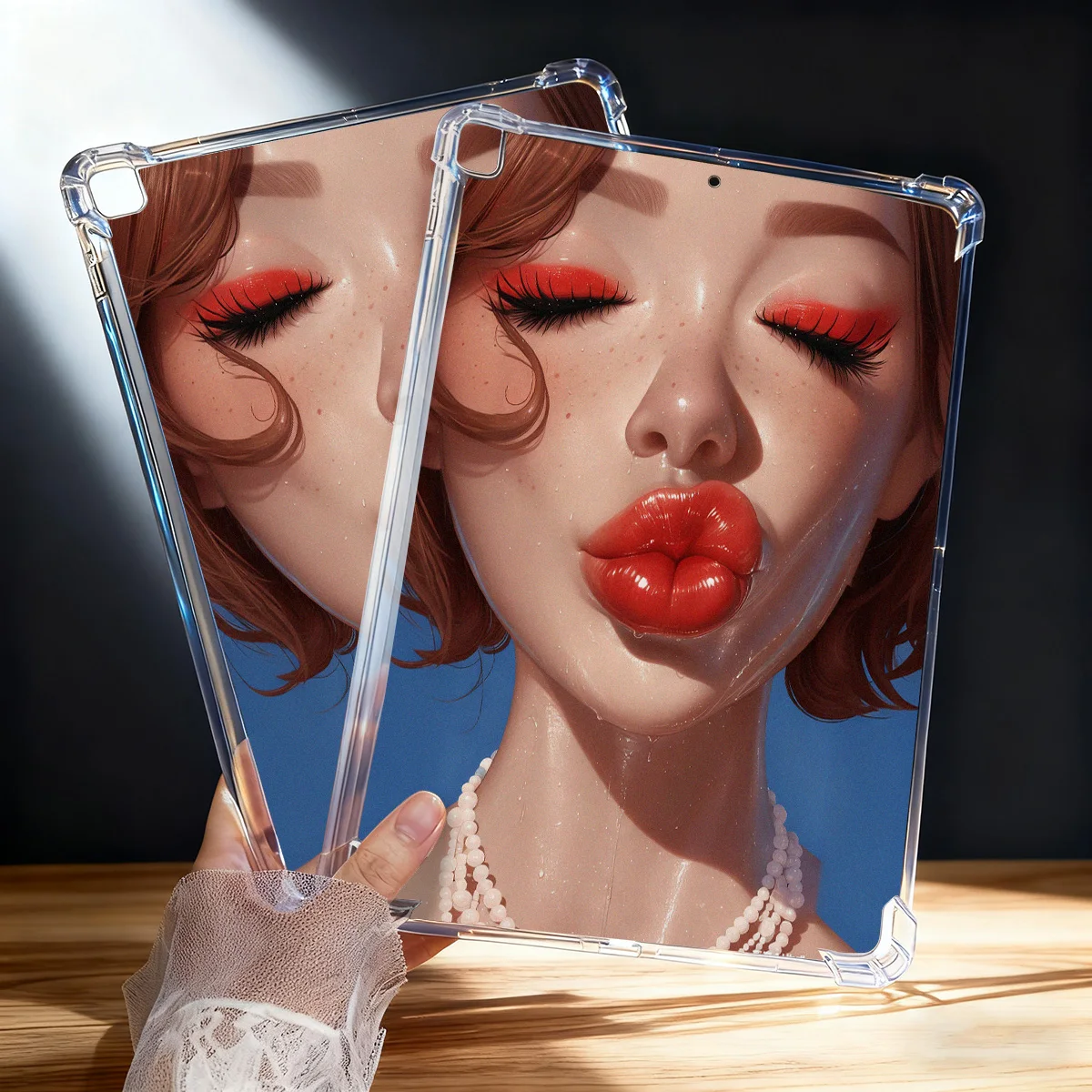 جرافيتي مضحكة لجهاز iPad Pro 11 2024 2022 2021 For Air 6 5 4 3 10th 10.9 7th 10.2-10.5 Mini 6 9.7 بوصة حافظة حماية ناعمة للكمبيوتر اللوحي #5