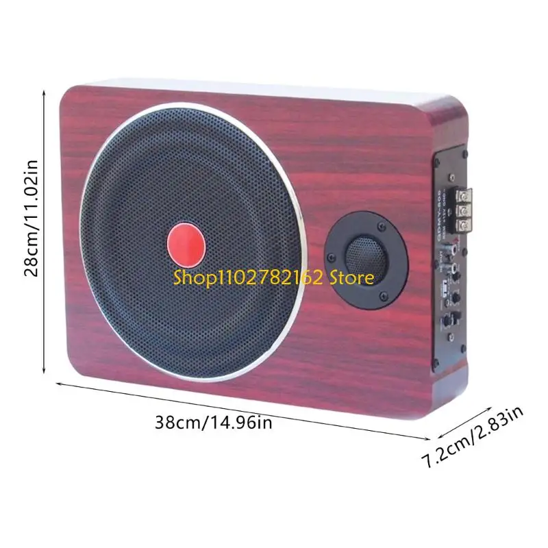 547B Wooden Bass Speaker High Performances Auto Sound System for Sound Enhancement