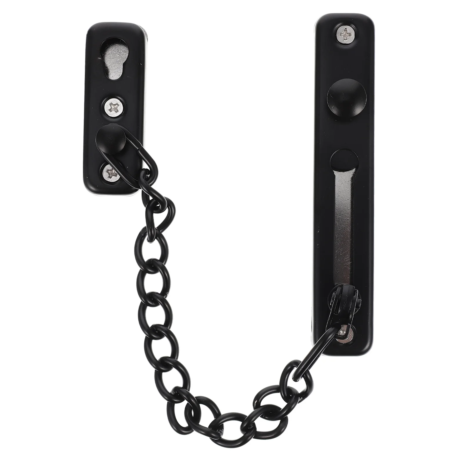 โซ่ล็อคประตูแบบหนา ทำจากสแตนเลส ป้องกันเด็กเปิดได้ สำหรับความปลอดภัยภายในบ้าน ใช้กับประตูภายใน