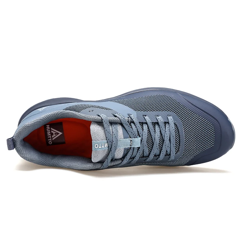 HUMTTO Running Shoes for Men Luxury Designer Men's Breathable Sport Gym Mens Tennis Trainers Waterproof Black Trail Sneakers Man