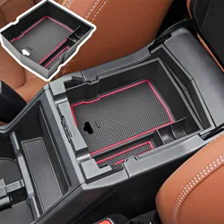 Center Console Organizer Tray For Subaru Forester 2019 2020 2021 2022 2023 2024 Storage Box Accessories With Coin Holder