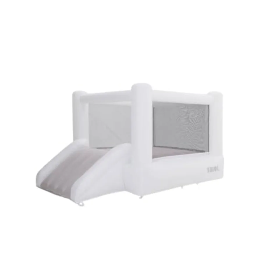 ニュートラルタンブルインフレータブルバウンスハウス（送風機付き）、8x8キッズジャンプハウス（屋内外遊び用）、バウンシーキャッスル、対象年齢3～8歳