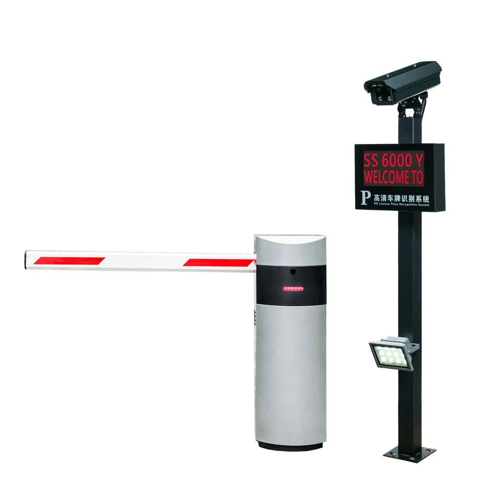 Car Number Plate Recognition Parking System With Anpr Camera