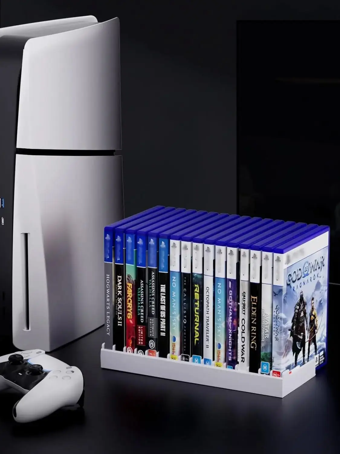 Videogame-opslaghouder voor PS5/PS4/PS3/PS2/Xbox One/Xbox Series X/S/Wii/Switch/Switch 2 Game Cases, DVD - afbeelding 2