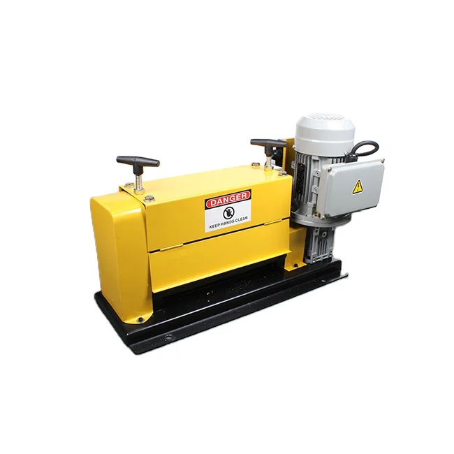 2023 New Version Automatic Wasted Copper Wire Strpper Cutting Machine Peeling Recycling Equipment Made In China V-038M