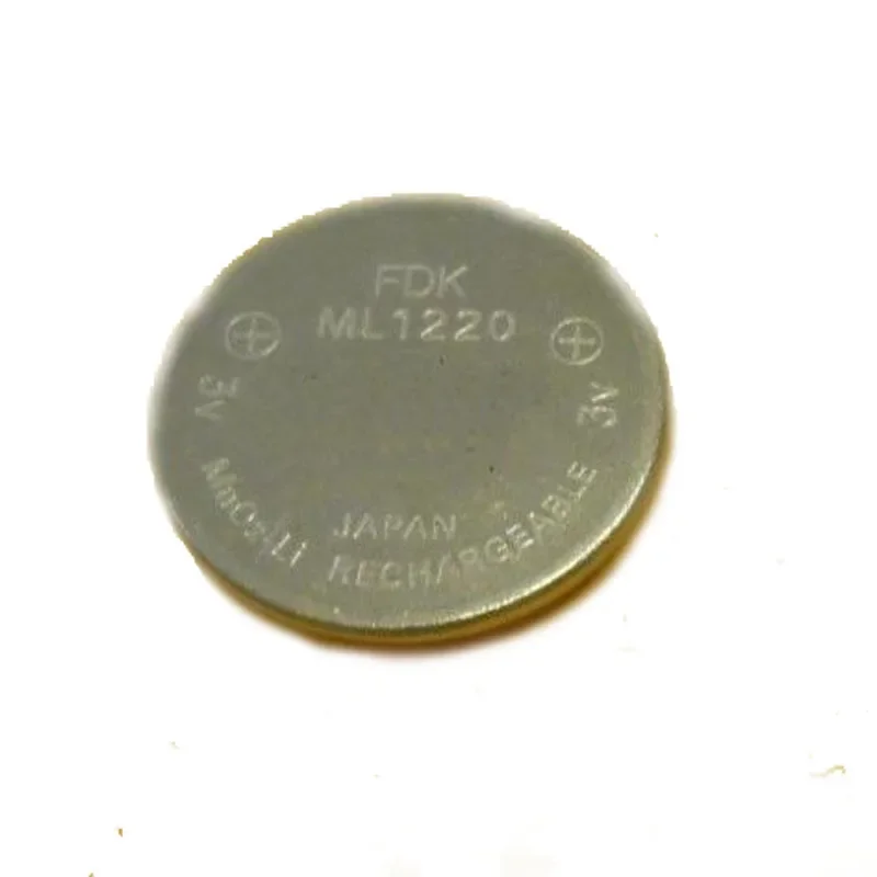 1/2/5PCS Original Brand New Fresh ML1220 1220 3V 18mAh One Single Lithium Rechargeable Coin Cell Battery for FUJI FDK