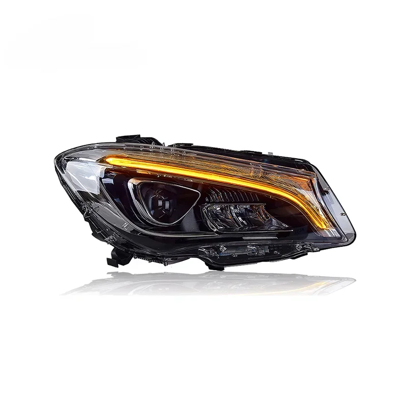 

Felendo Full LED upgrade Led Head lights For mercedes w117 cla headlight assembly Car Front Head Lamp headlight