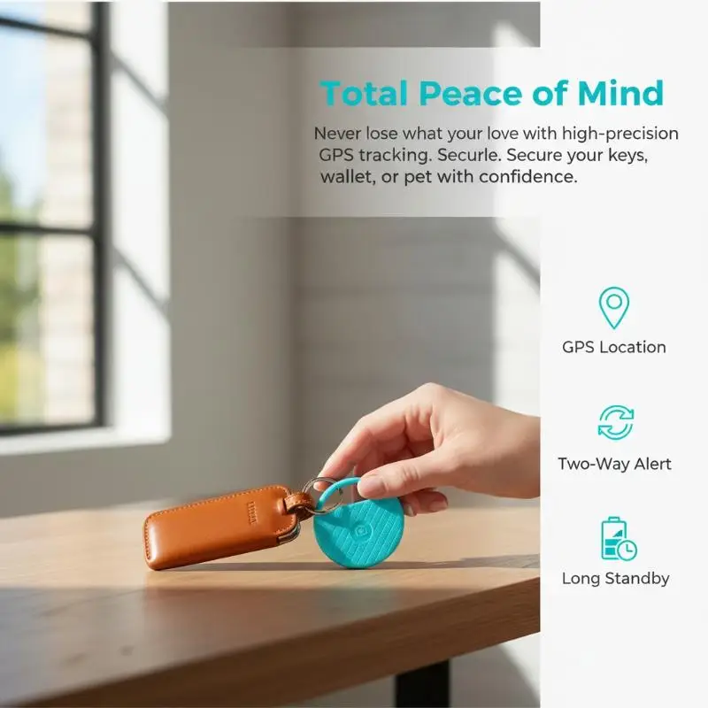 GMS Anti-Lost Android Tracker Long-Distance Portable Finder Device for  Pixel Valuable Item Tracking