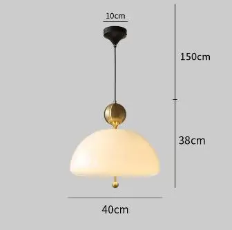 Retro hanglamp Scandinavische glazen kroonluchter voor woonkamerdecoratie slaapkamer design hanglamp