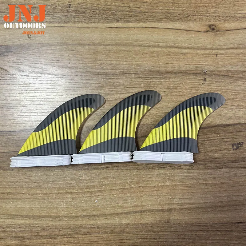 JNJ FCS 2 Fiberglass MF Medium G5 Large G7 Surfboard Thruster Fins