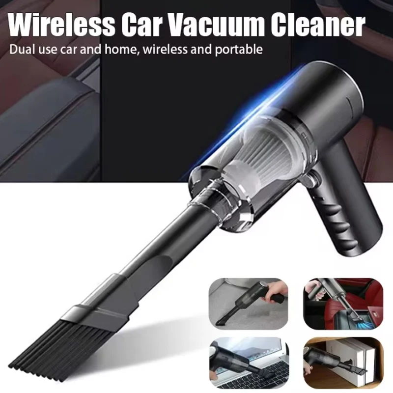 

Пылесос беспроводной портативный с разъемом Type-C, 120 Вт, 1 шт.