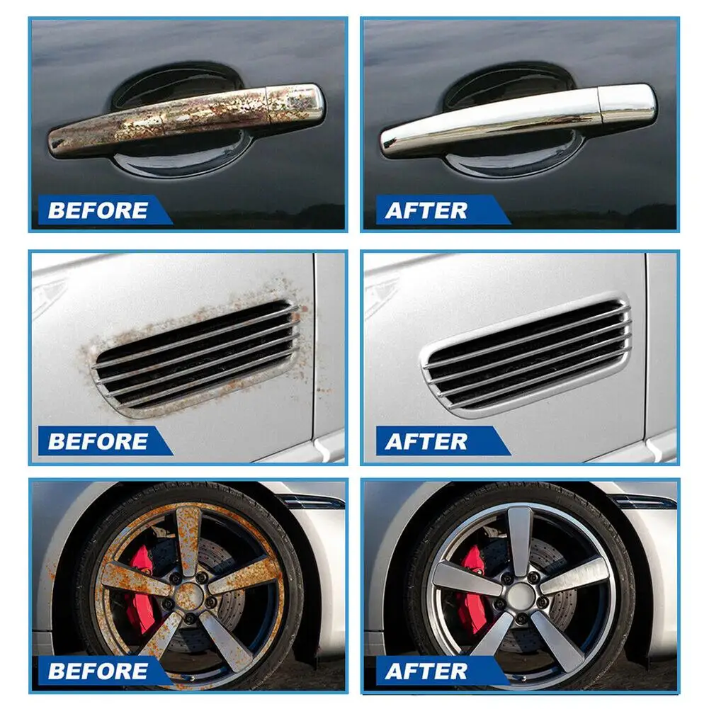 Car Exterior Rust Dust Cleaning Agent Removes Iron Powder On Wheels And Paint Creates Smooth Finish And Long Lasting Protection view 2