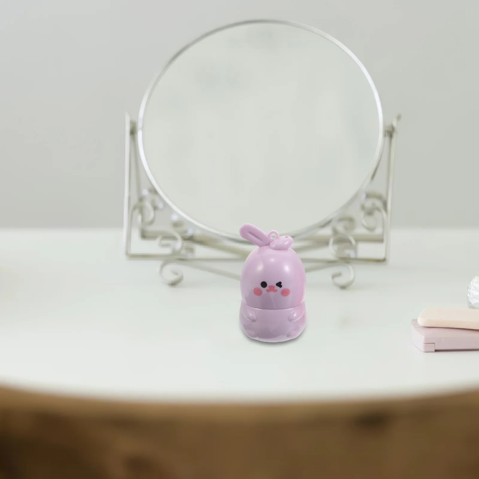 2Pcs Moisturizing Color Changing Lipstick Bunny Inspired Softening Lip Balm with PH Sensitive Hue Altering Technology for Women