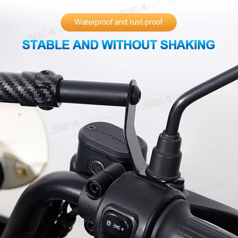 BLALION Motorcycle Handlebar Cross Bar Reinforced Thick Handlebar Pull Rod Front Balance Bar Reinforced Moto Modifiable Parts image 5
