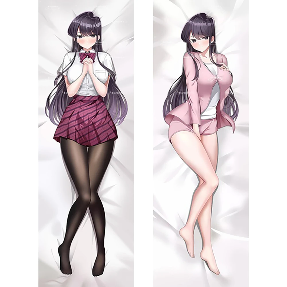 

Komi-san wa Comyushou desu Komi Shoko Dakimakura Waifu 2-Side Print Hugging Body Cushion Cover Otaku Gift