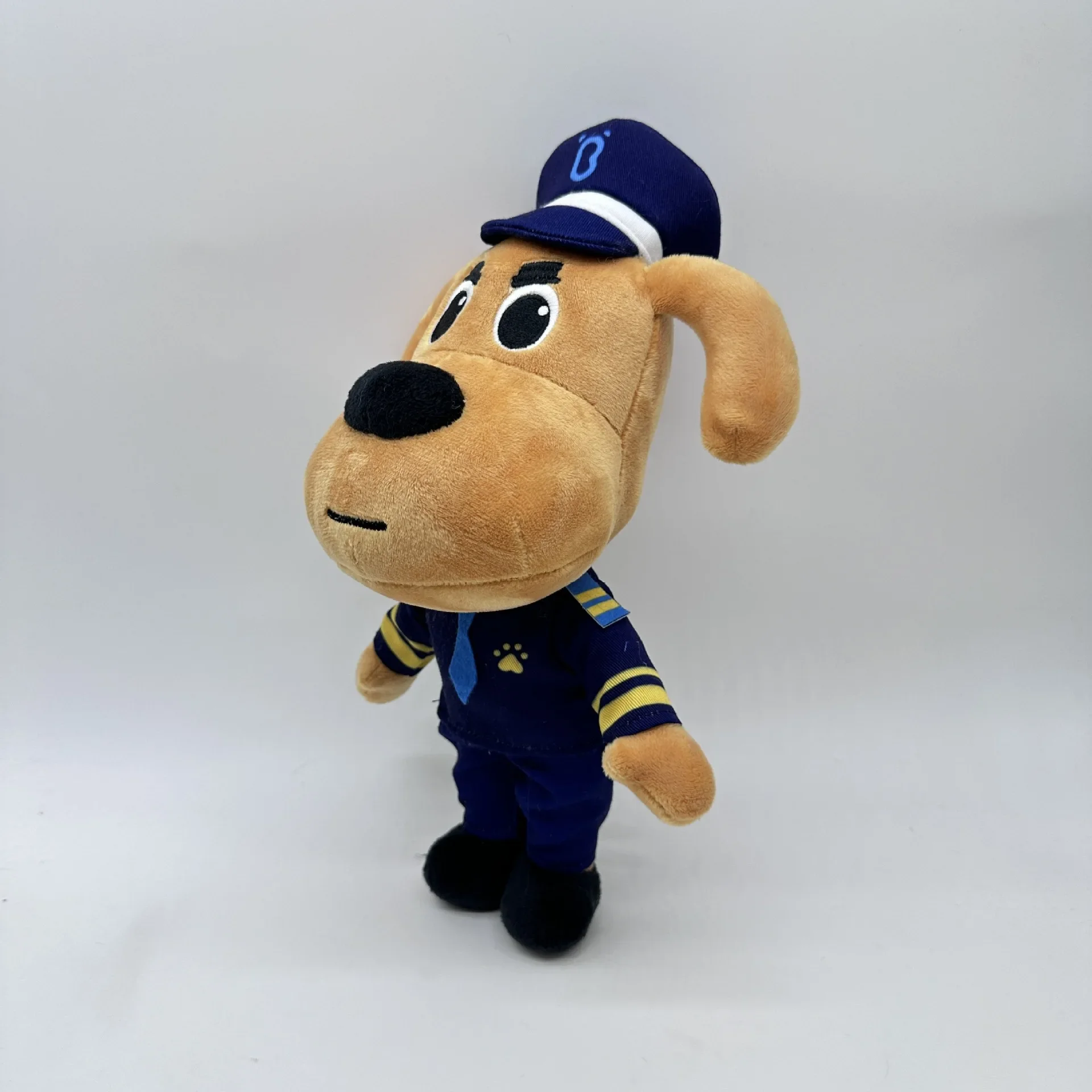 1/3pcs Sheriff Labrador Dog Plush Toy Security Sergeant Labrador Wolf Dog Cartoon Doll Boys Girls Soft Stuffed Toys Children Gif