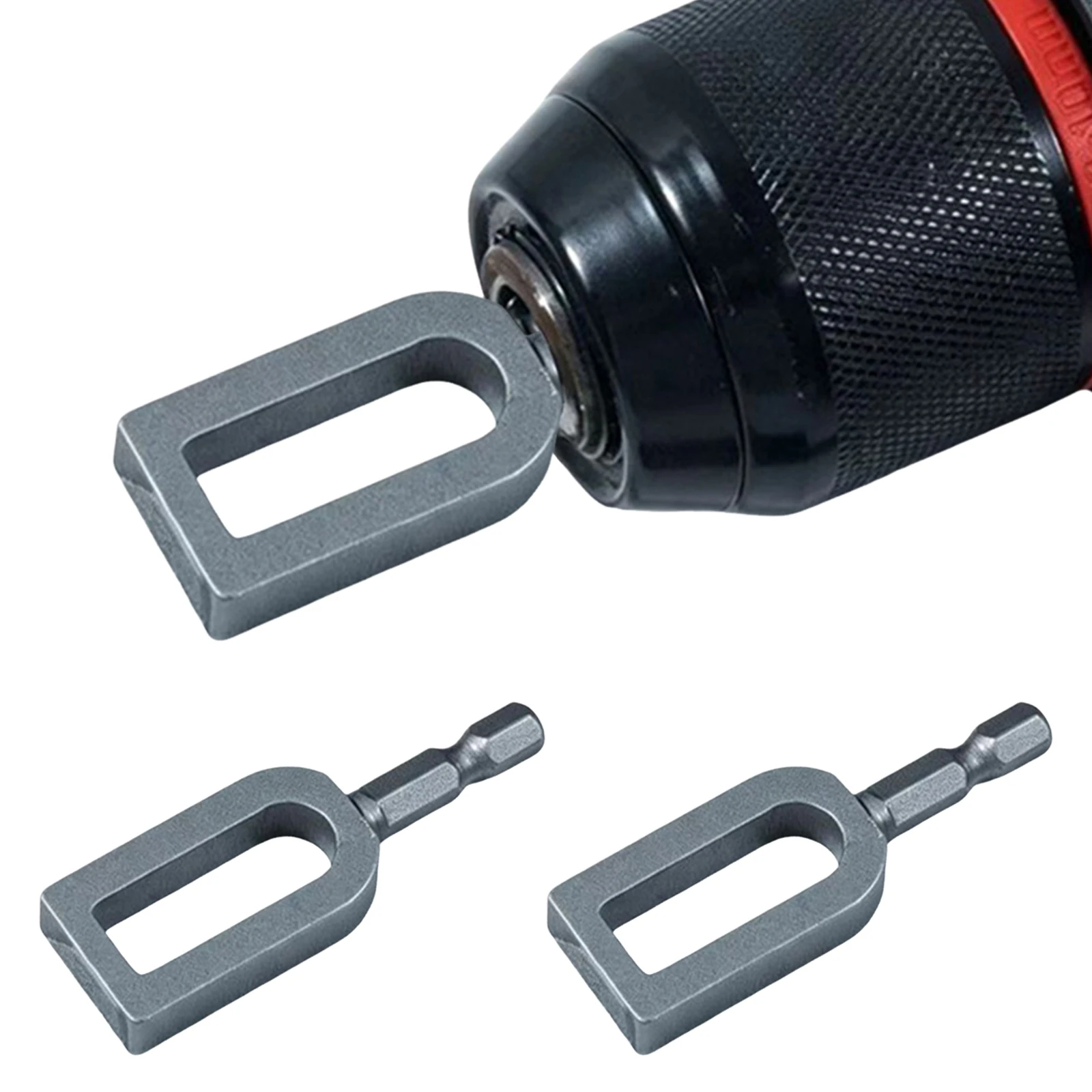 2Pcs Electric Drill Wire Twisting Tool Rust Proof Heavy Duty Wires Twister Wires Twist Connector for Drill with 1/4In Hex Shank