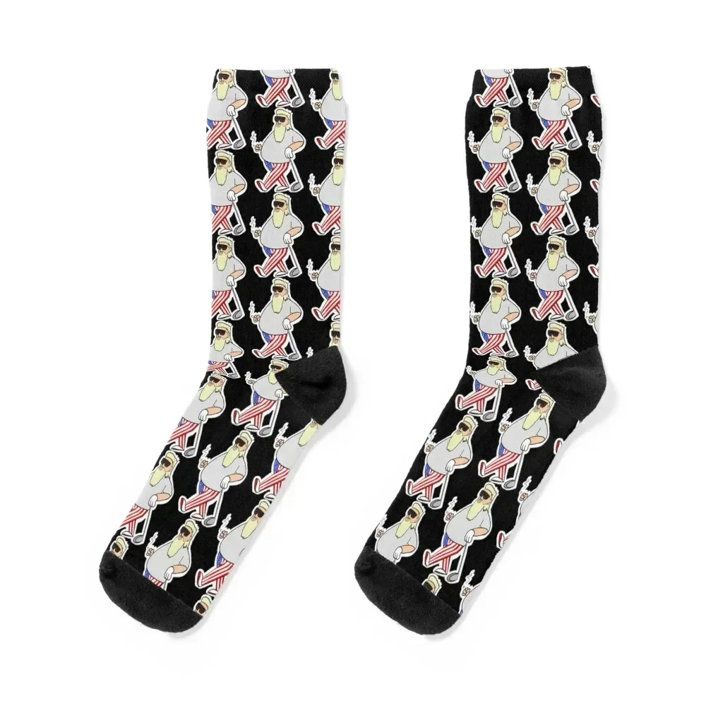 

Smokin’ John Daly Socks FASHION moving stockings Run Socks Women Men's