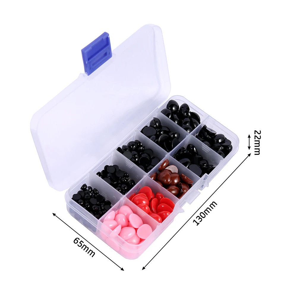 560/330Pcs Doll Making Eyes Plastic Safety Eyes For Toys Diy Multiple Sizes Crochet Animal Button Eye For Craft Doll Plush toys