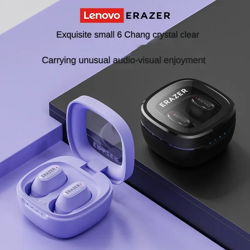 Lenovo ERAZER XT62Pro bluetooth headset 5.3 wireless headphones low latency mini high fidelity sport headset with microphone hd