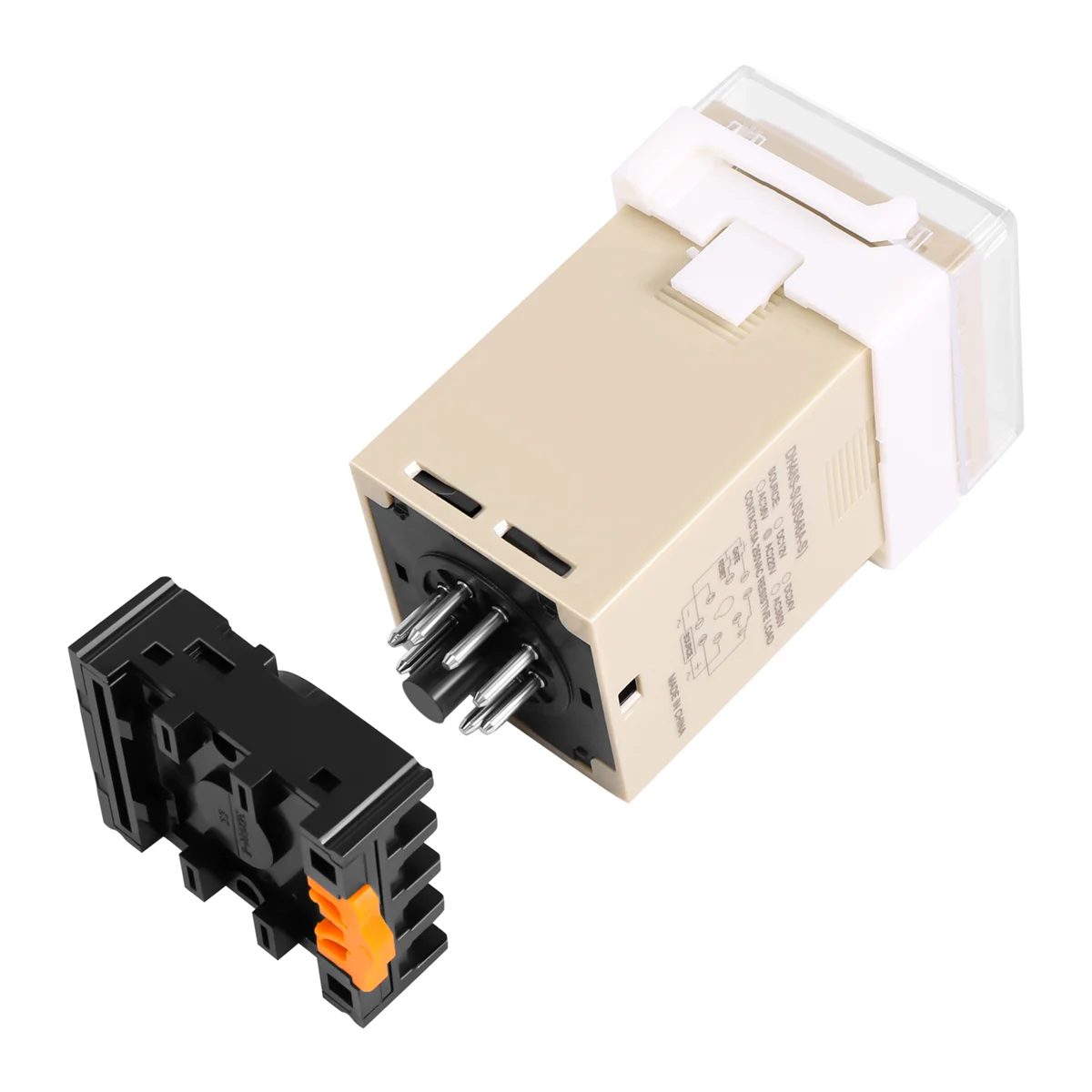 Outil de dispositif de relais à Double retard Programmable AC 220V 5A DH48S-S