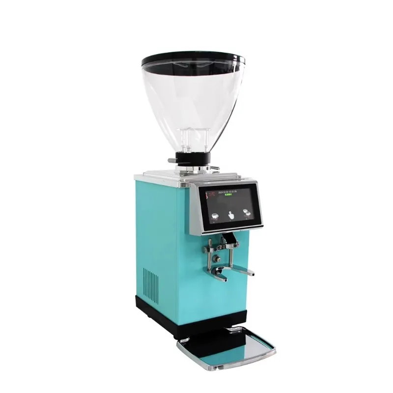 

Custom logo cone hops coffee machine stainless steel burr bean mill mechanical burr coffee grinder electric