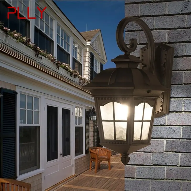 

PLLY Outdoor Wall Sconce Modern Waterproof Patio Modern LED Wall Light Fixture For Porch Balcony Courtyard Villa Aisle