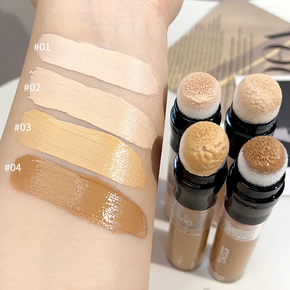 Vollständige Abdeckung Akne dunkle Kreise Concealer Stick wasserdichte matte Öl kontrolle dauerhafte flüssige Grundlage koreanische Make-up-Kosmetik