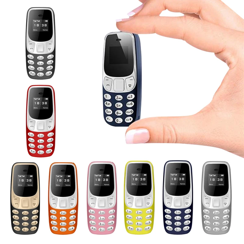 Mini Portable Dual Sim Card L8star Bm10 Tiny Micro Mobile Phone With Mp3 Player FM Unlocked Cellphone Voice Change Dialing Phone